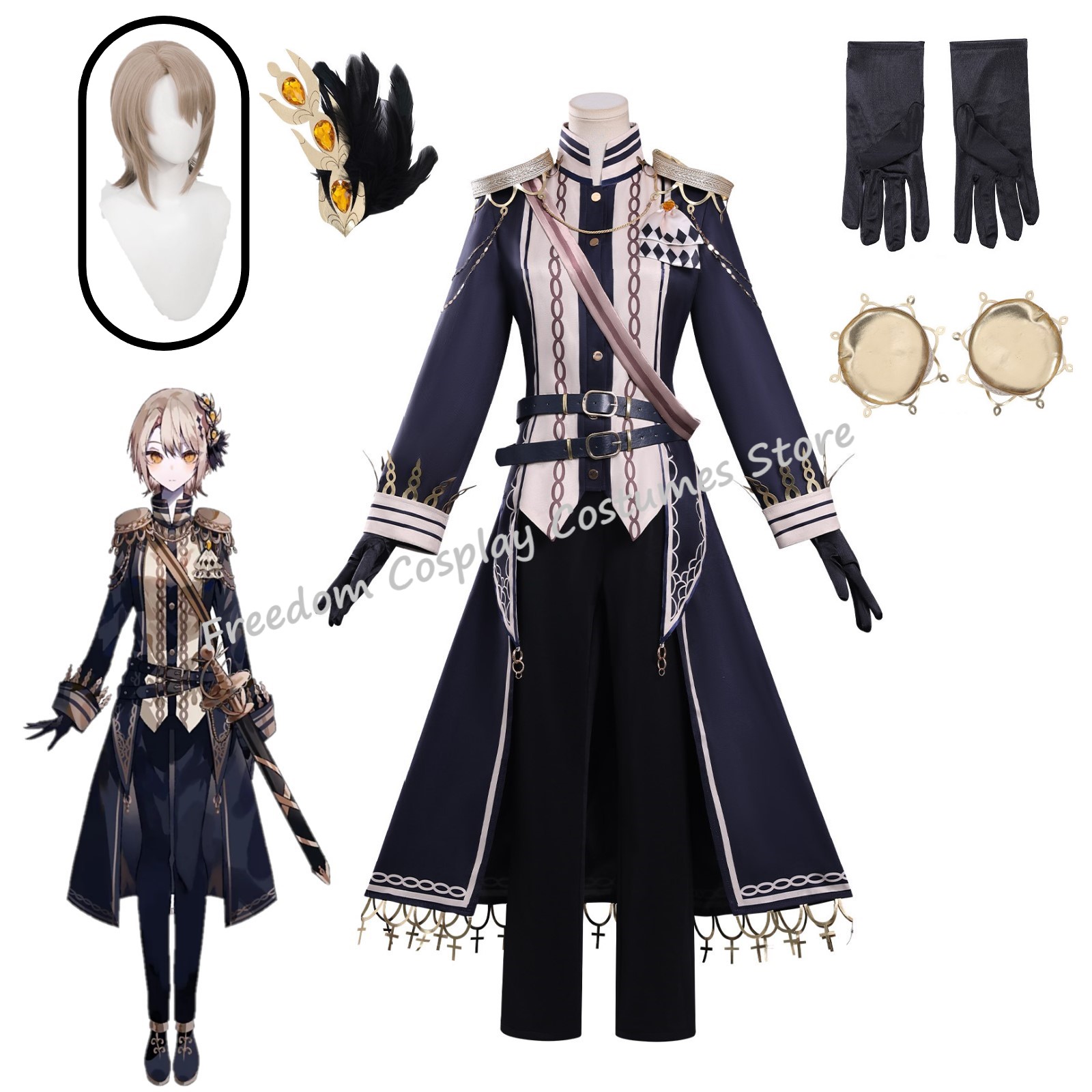 Halloween Costume Kids - Game Magical Girl Witch Trial Hasumi