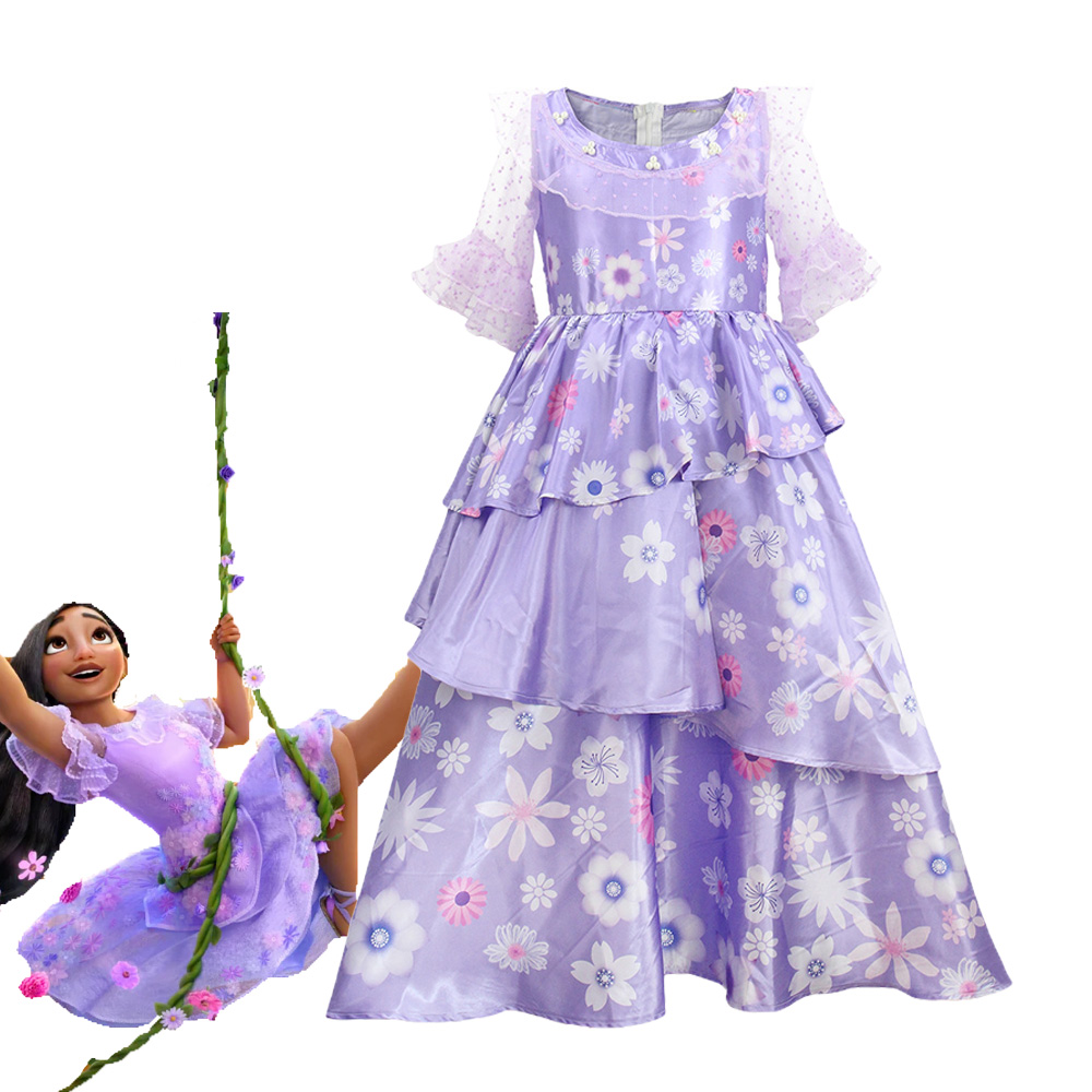 Halloween Costume Kids - Anime Movie Isabela Madrigal Cosplay Costume