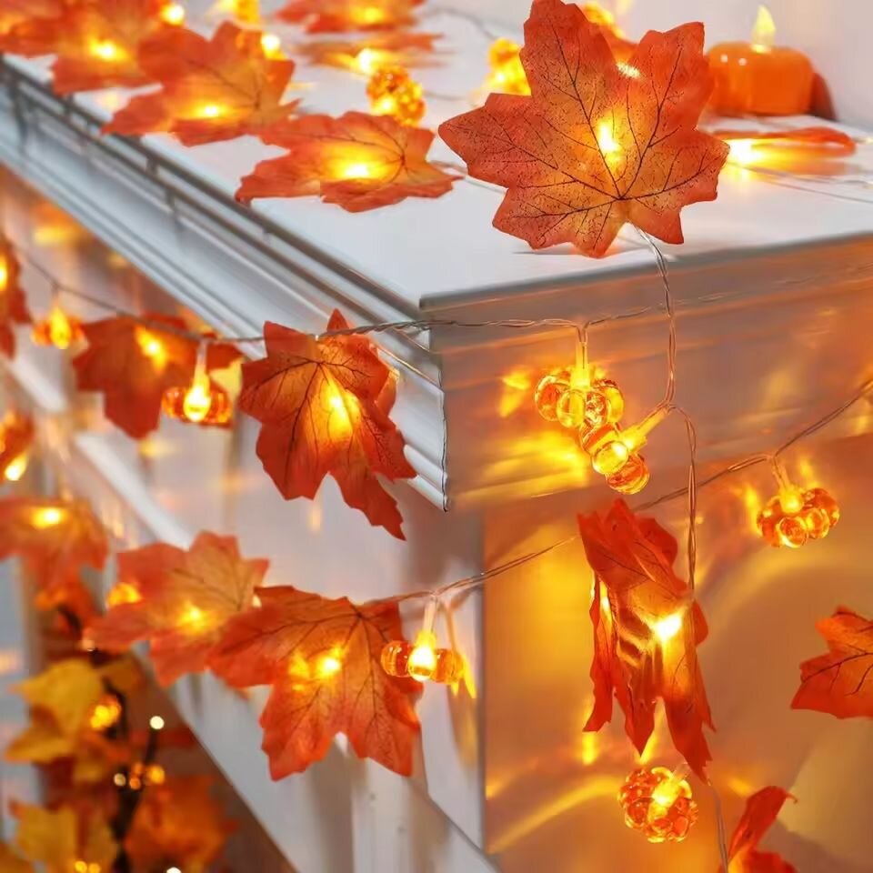 59in/118in Halloween Pumpkin M - огляд і ціна Halloween Led String Lights Orange