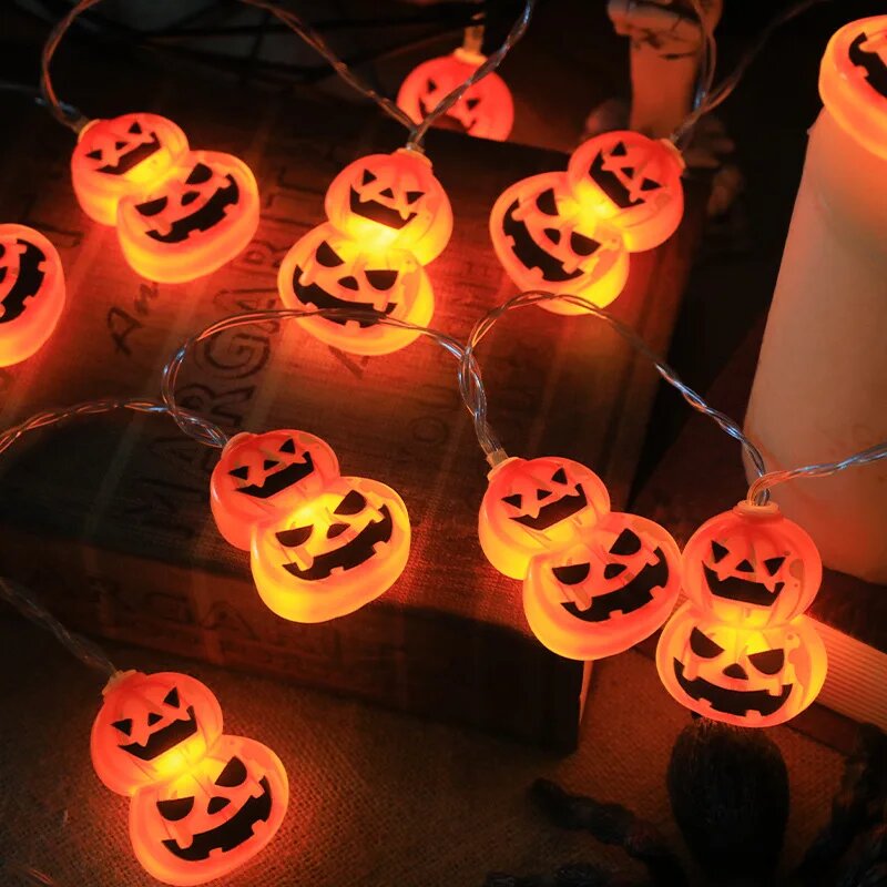 Halloween 10/20LED String Ligh - огляд і ціна Halloween Led String Lights Orange