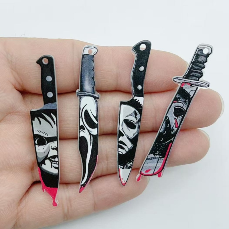 10 pieces of acrylic jewelry H - огляд і ціна Halloween Party Supplies