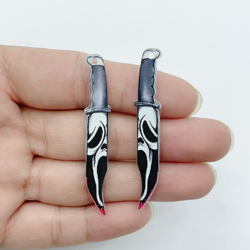 10 pieces of acrylic jewelry H - огляд і ціна Halloween Party Supplies