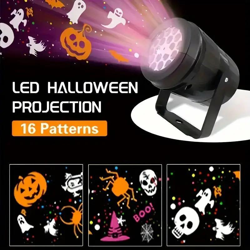 Halloween LED Projector Light  - огляд і ціна Pumpkin Lantern Halloween