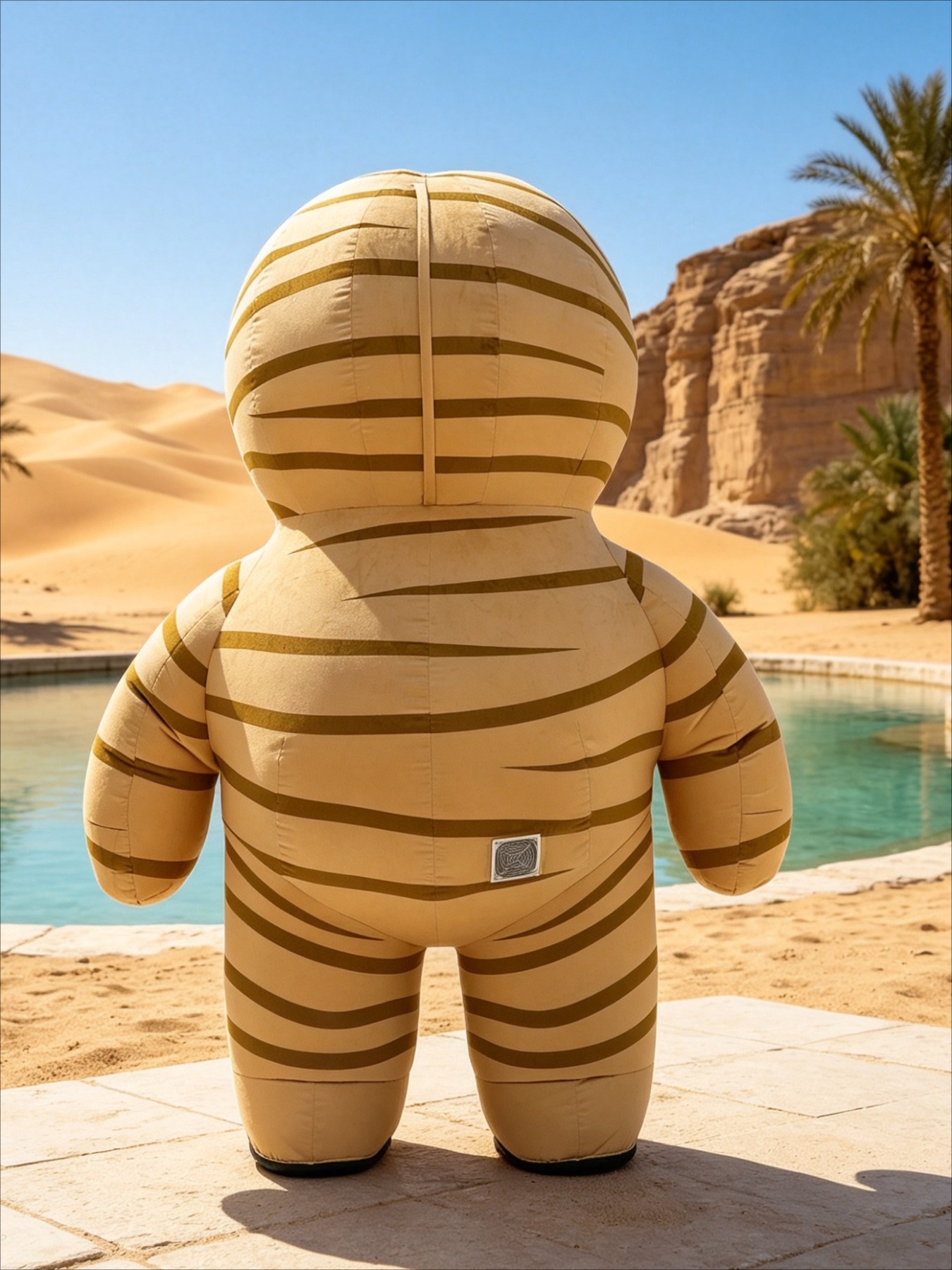 Inflatable Mummy Costume Masco - огляд і ціна Halloween Costume Adult