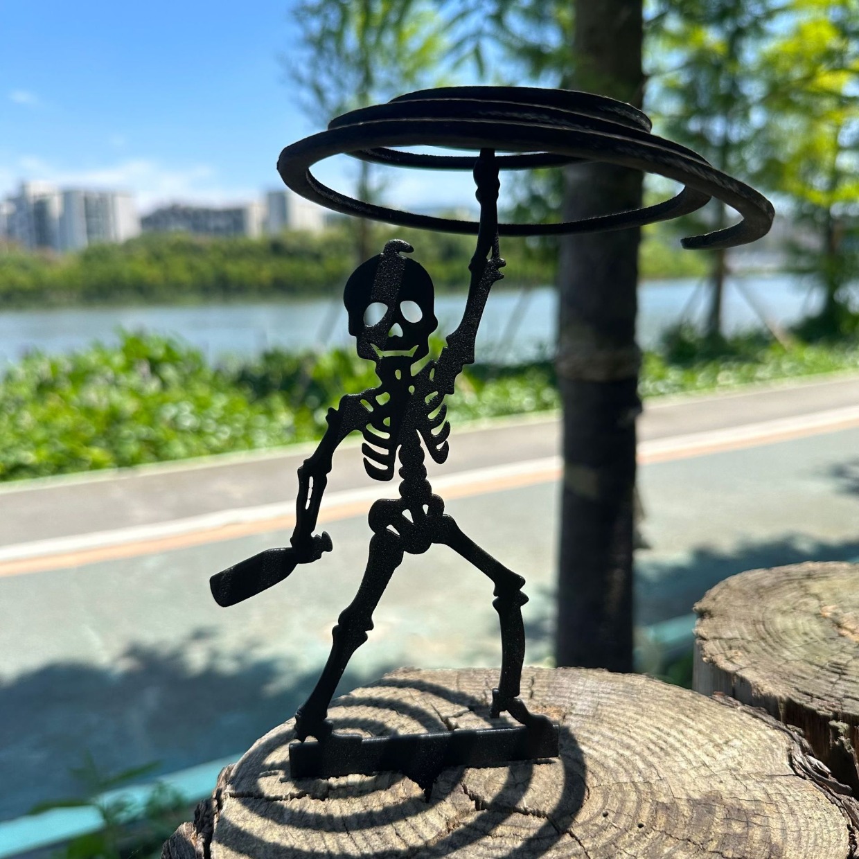 [Metal Archery Stand] Portable - огляд і ціна Halloween Skeleton Decoration