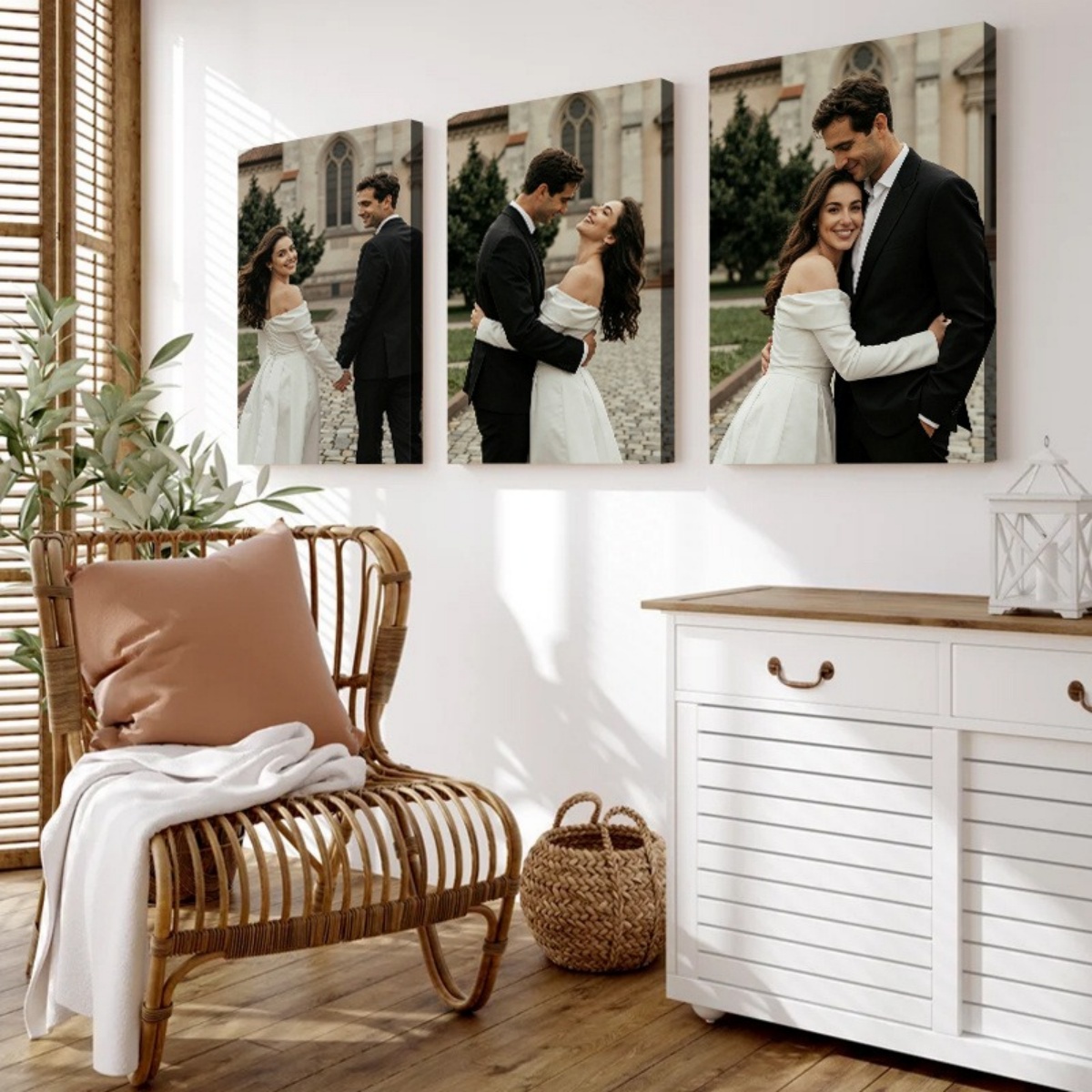 Set of 3 Custom Photo Canvas P - огляд і ціна Halloween Party Supplies