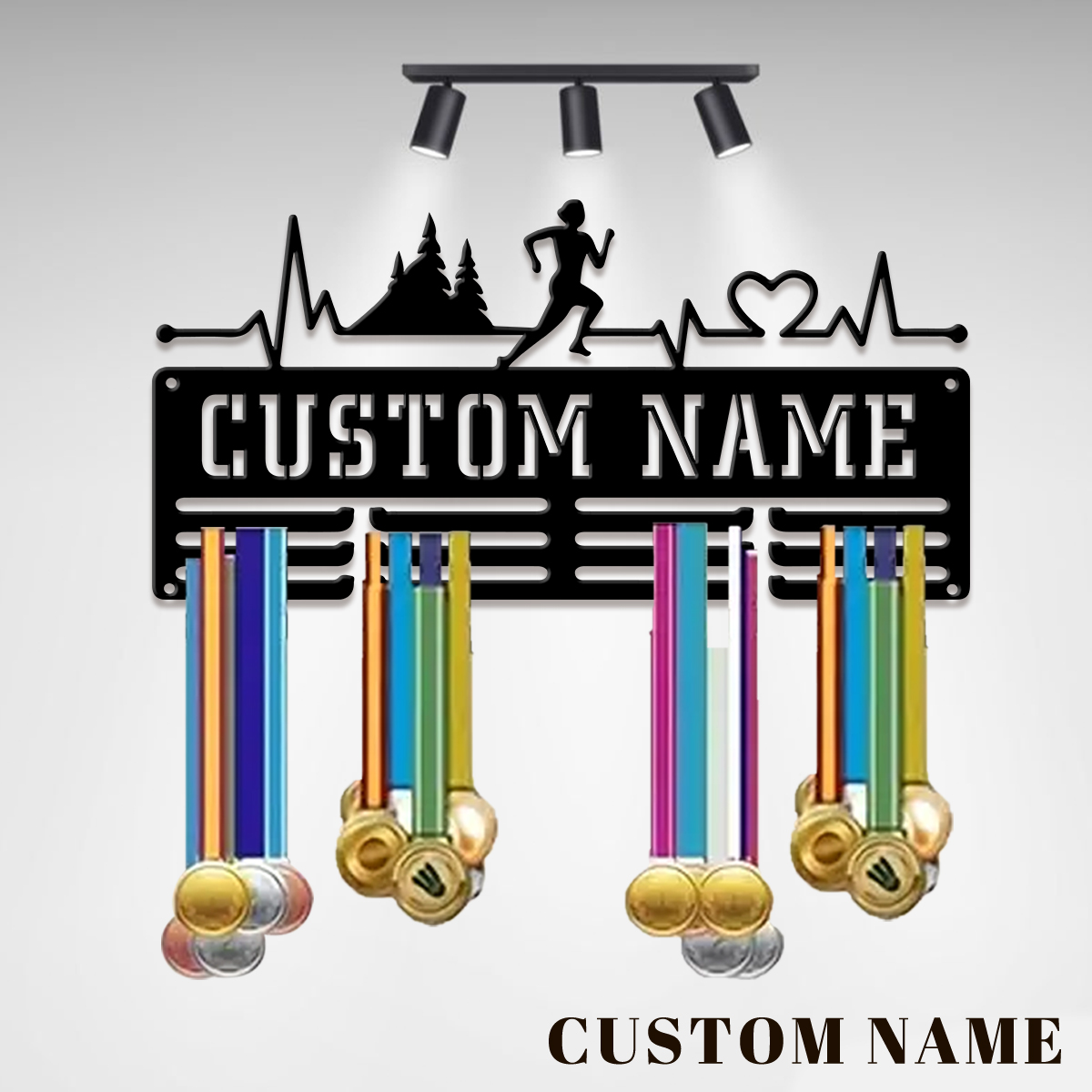 Custom Marathon Sports Metal M - огляд і ціна Halloween Party Supplies