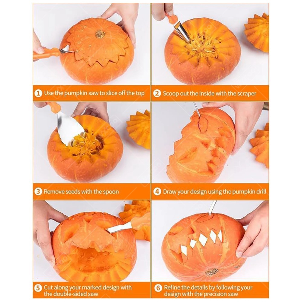 Halloween  Pumpkin  Carving  C - огляд і ціна Pumpkin Lantern Halloween