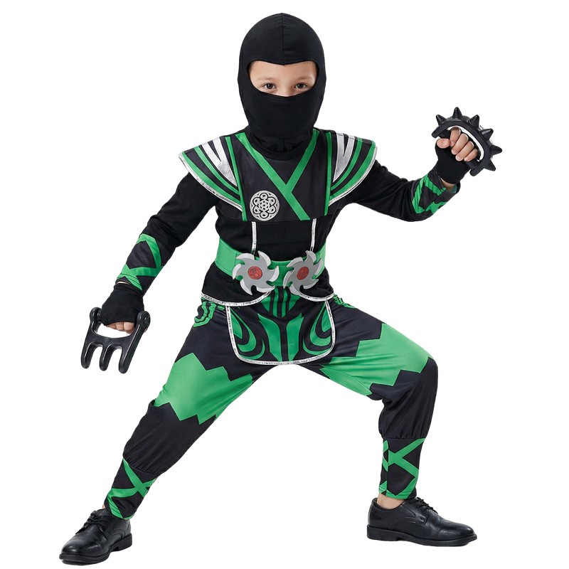 Green Ninja Costume for Kids w - огляд і ціна Halloween Costume Kids