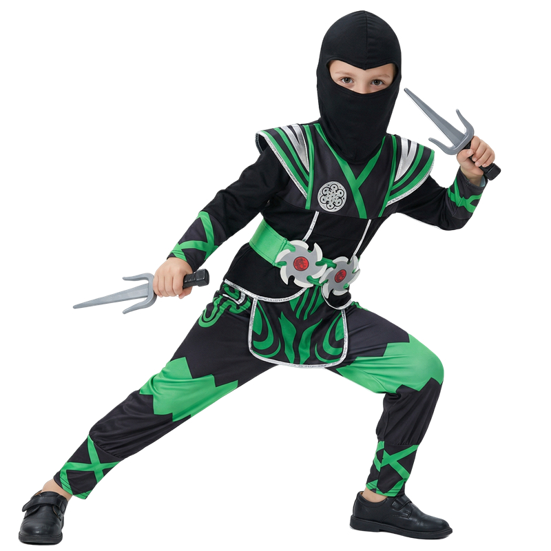 Green Ninja Costume for Kids w - огляд і ціна Halloween Costume Kids