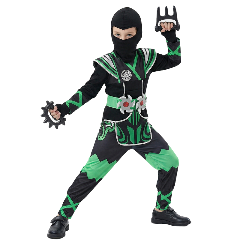 Green Ninja Costume for Kids w - огляд і ціна Halloween Costume Kids