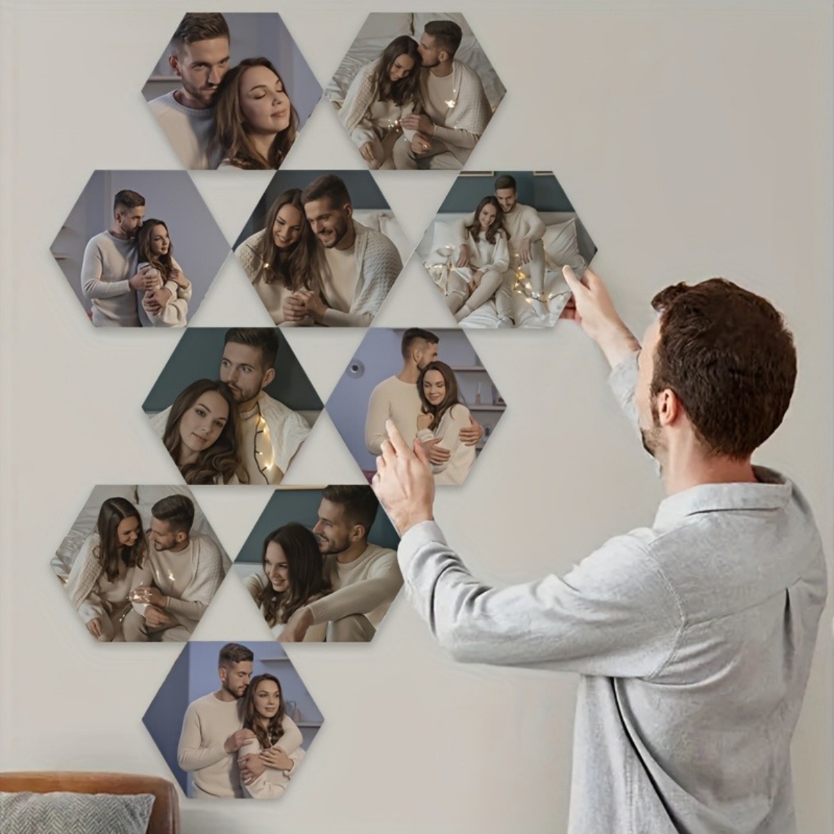 Custom Wall Decor — Modern Hex - огляд і ціна Halloween Party Supplies