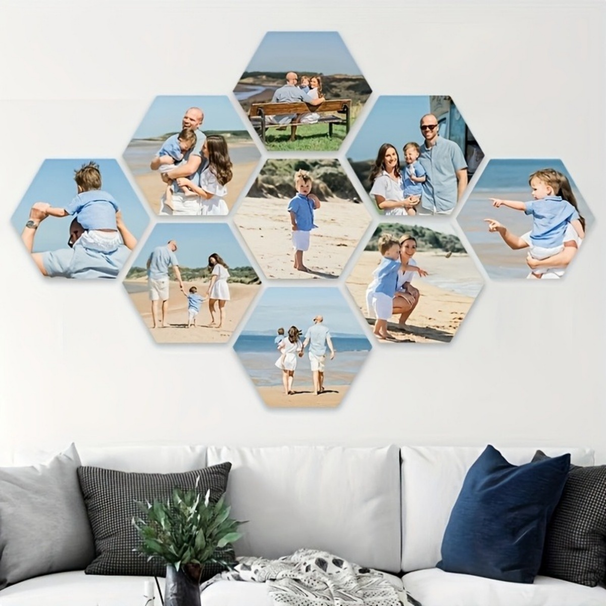 Custom Wall Decor — Modern Hex - огляд і ціна Halloween Party Supplies
