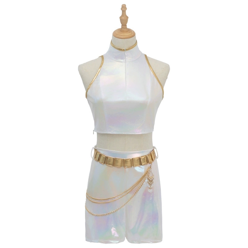 Cosplay Costume PU Leather Whi - огляд і ціна Halloween Costume Kids