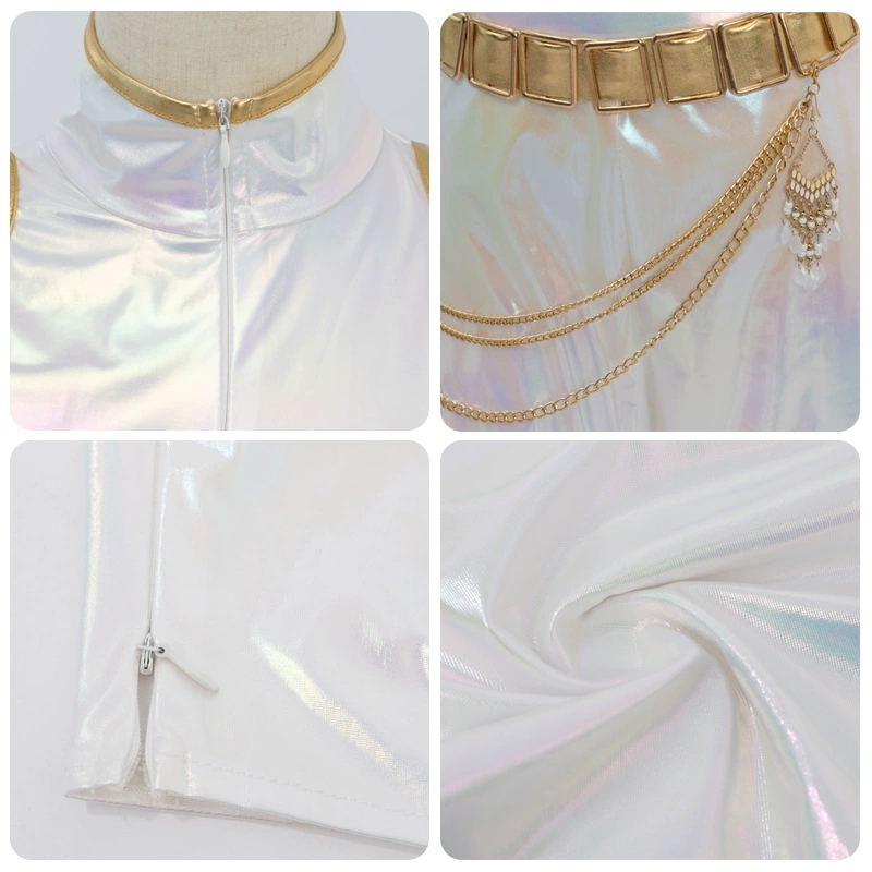 Cosplay Costume PU Leather Whi - огляд і ціна Halloween Costume Kids