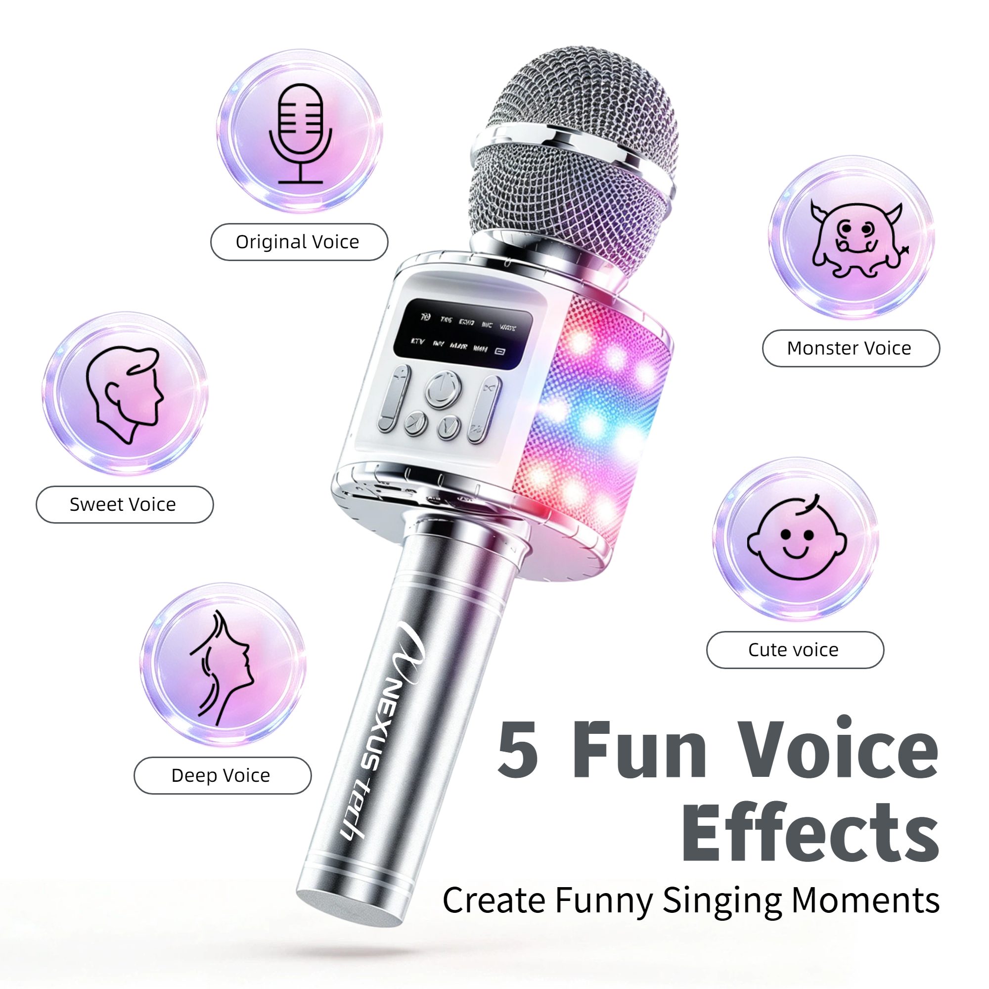 TWS Dual Wireless Karaoke Micr - огляд і ціна Halloween Party Supplies