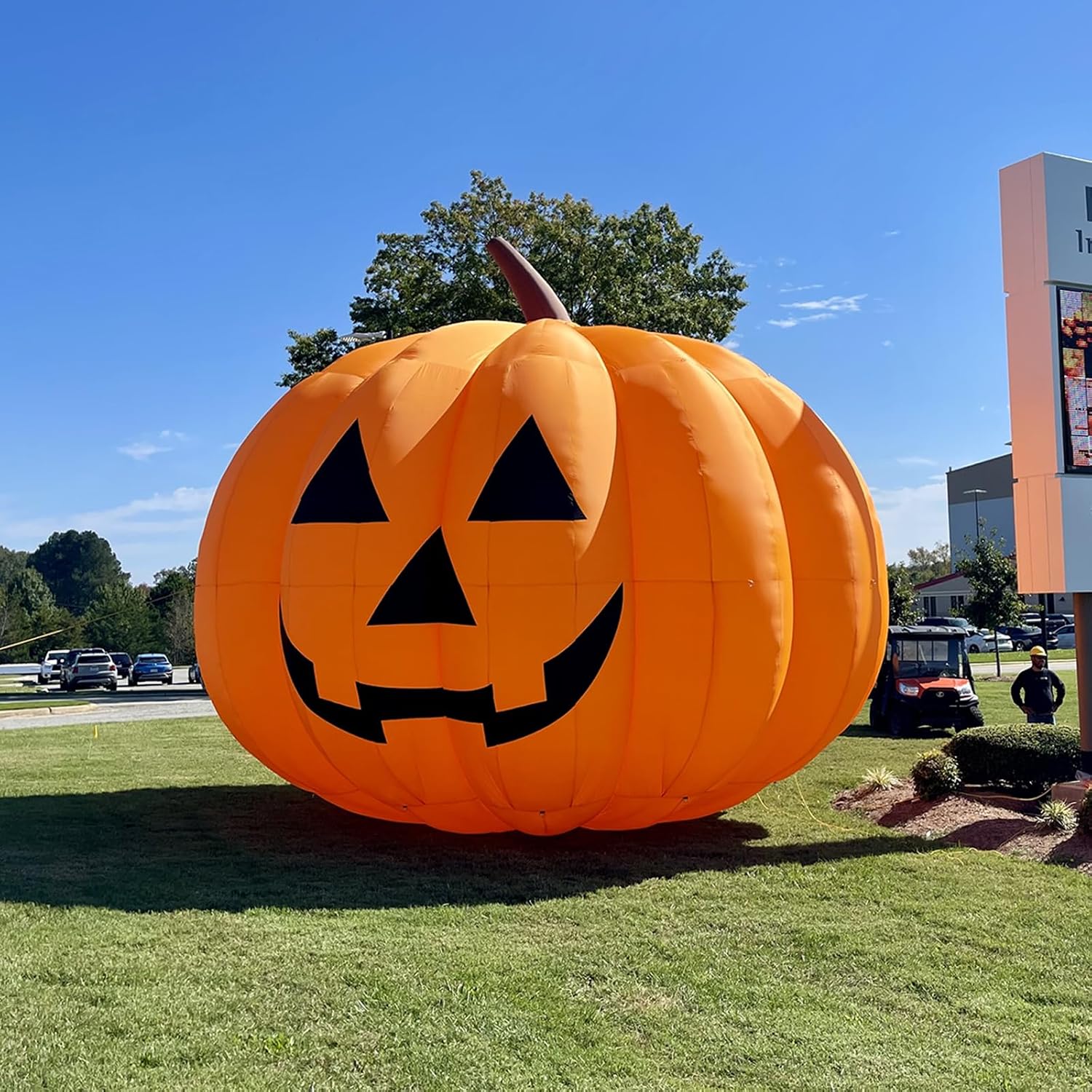 Giant 10Ft Halloween Inflatabl - огляд і ціна Halloween Pumpkin Decor Led