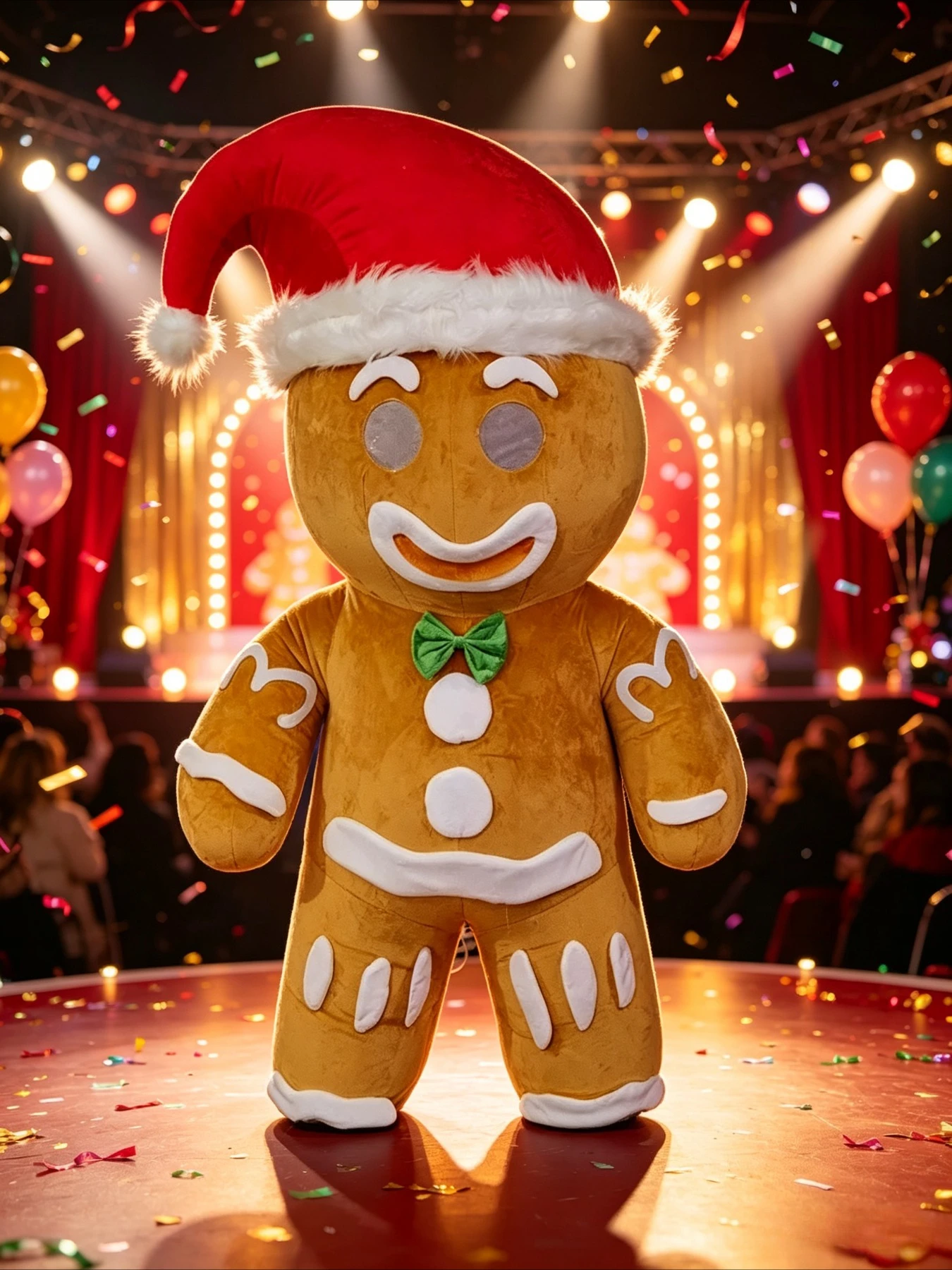 Inflatable Gingerbread Man Cos - огляд і ціна Halloween Costume Adult