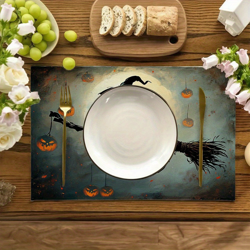 Set of 4 Spooky Halloween Witc - огляд і ціна Pumpkin Lantern Halloween