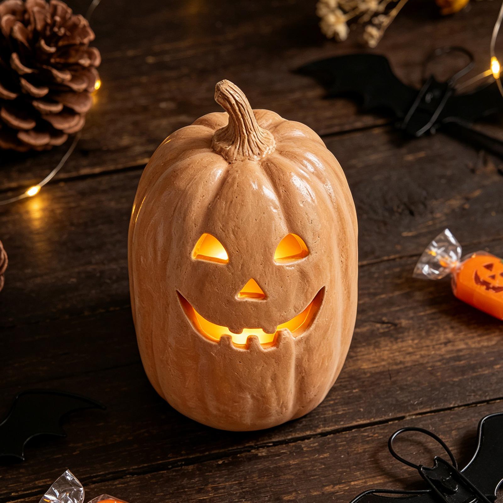 Pumpkin Lanterns Decor Handmad - огляд і ціна Pumpkin Lantern Halloween