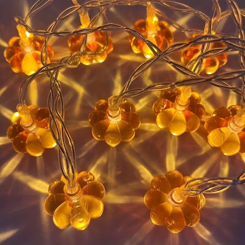 59/118in 10/20LED Halloween Or - огляд і ціна Halloween Led String Lights Orange
