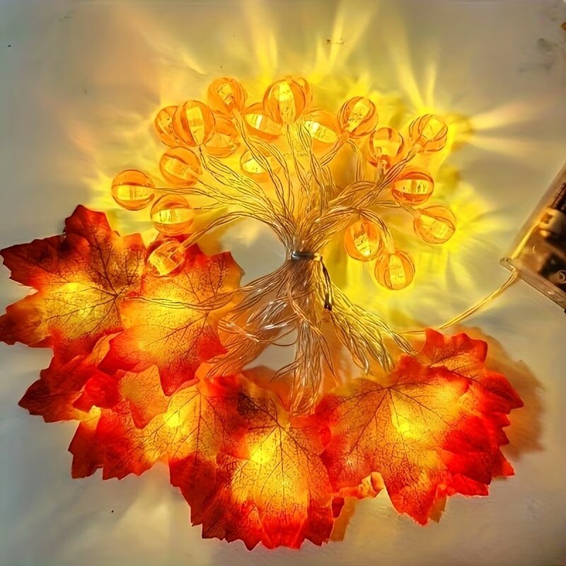 59/118in Halloween Pumpkin Map - огляд і ціна Halloween Led String Lights Orange