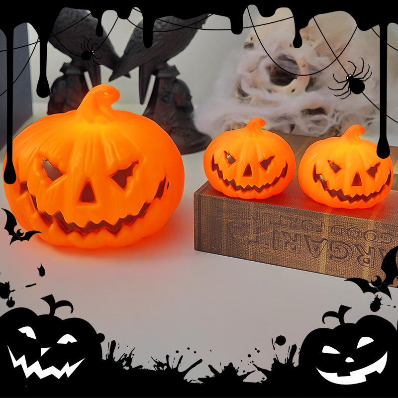 Halloween LED Pumpkin Lamp Orn - огляд і ціна Halloween Pumpkin Decor Led